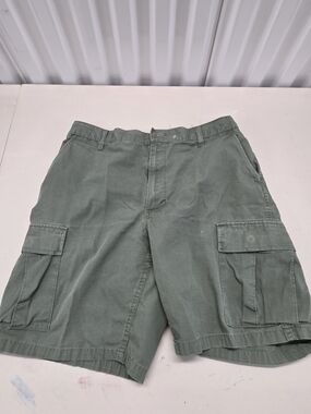 Propper Tactical Cargo Ripstop Green Shorts Men's Size Medium Inseam 9